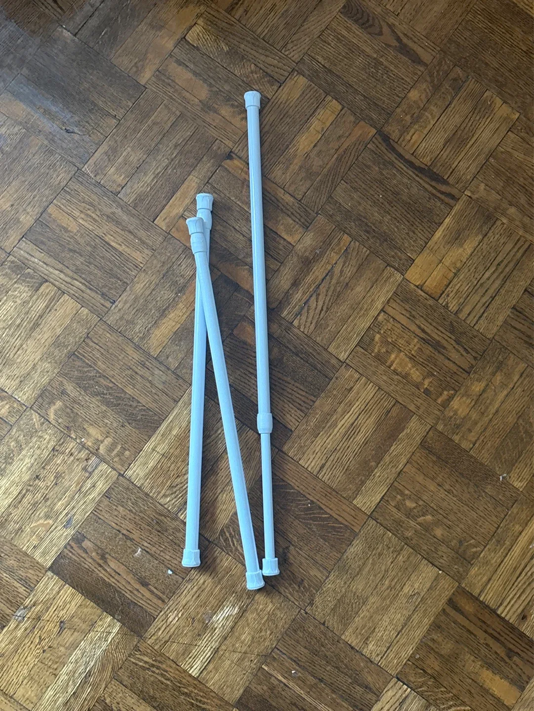 3 Adjustable Tension Curtain Rods