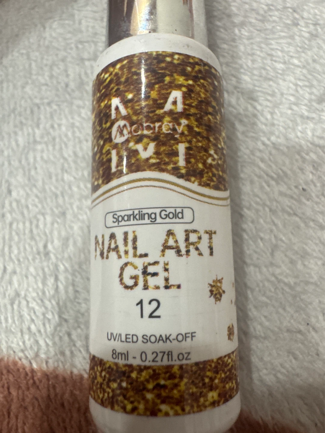 Mobray Sparkling Gold Nail Art Gel - 12 - photo 5