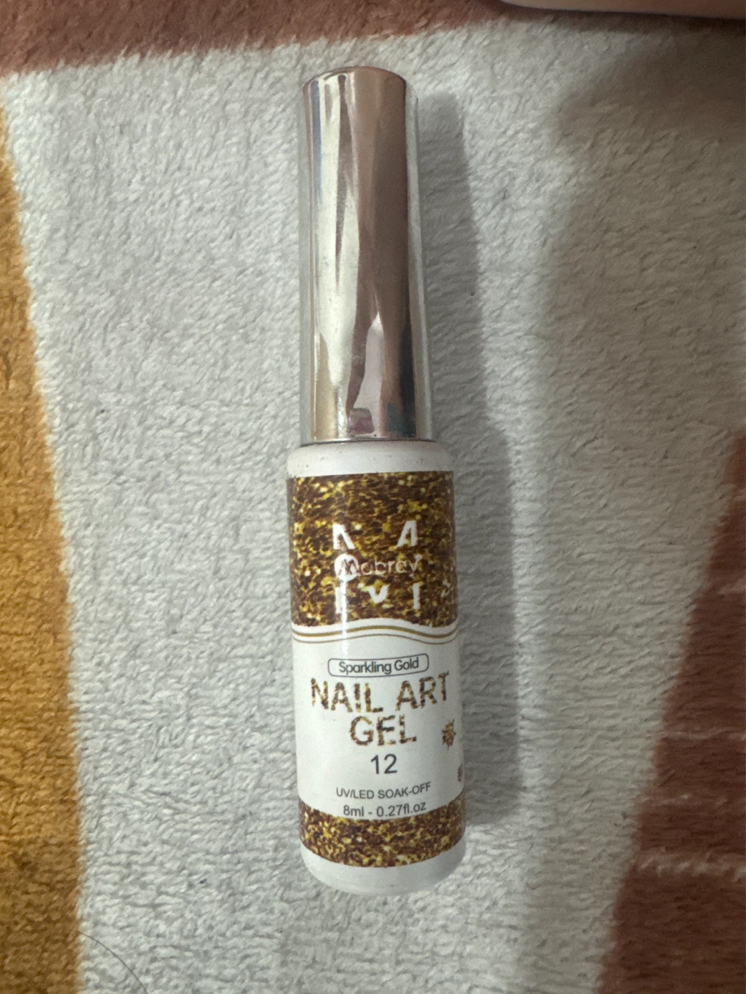 Mobray Sparkling Gold Nail Art Gel - 12 - photo 2