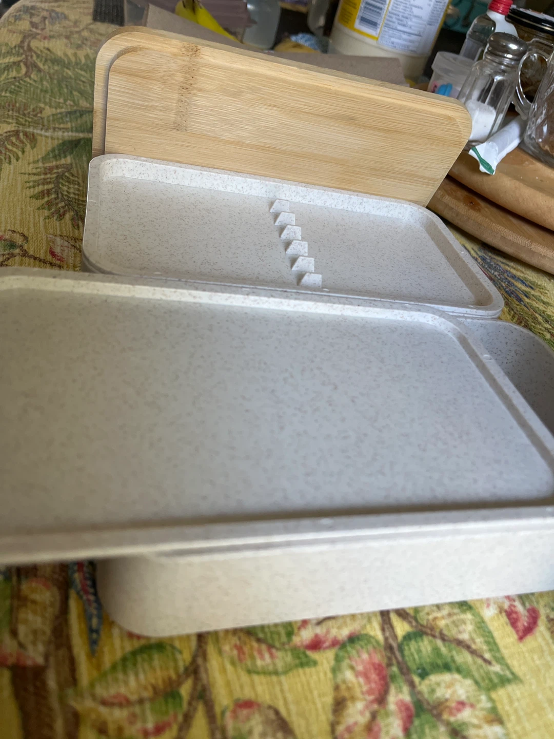 Lunch Box with Bamboo Lid - photo 3