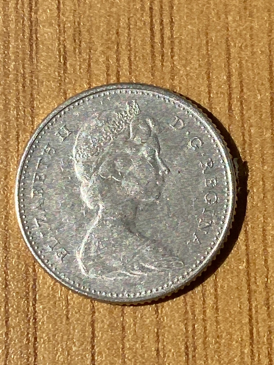 1961 Canada 10 Cents Coin - photo 2