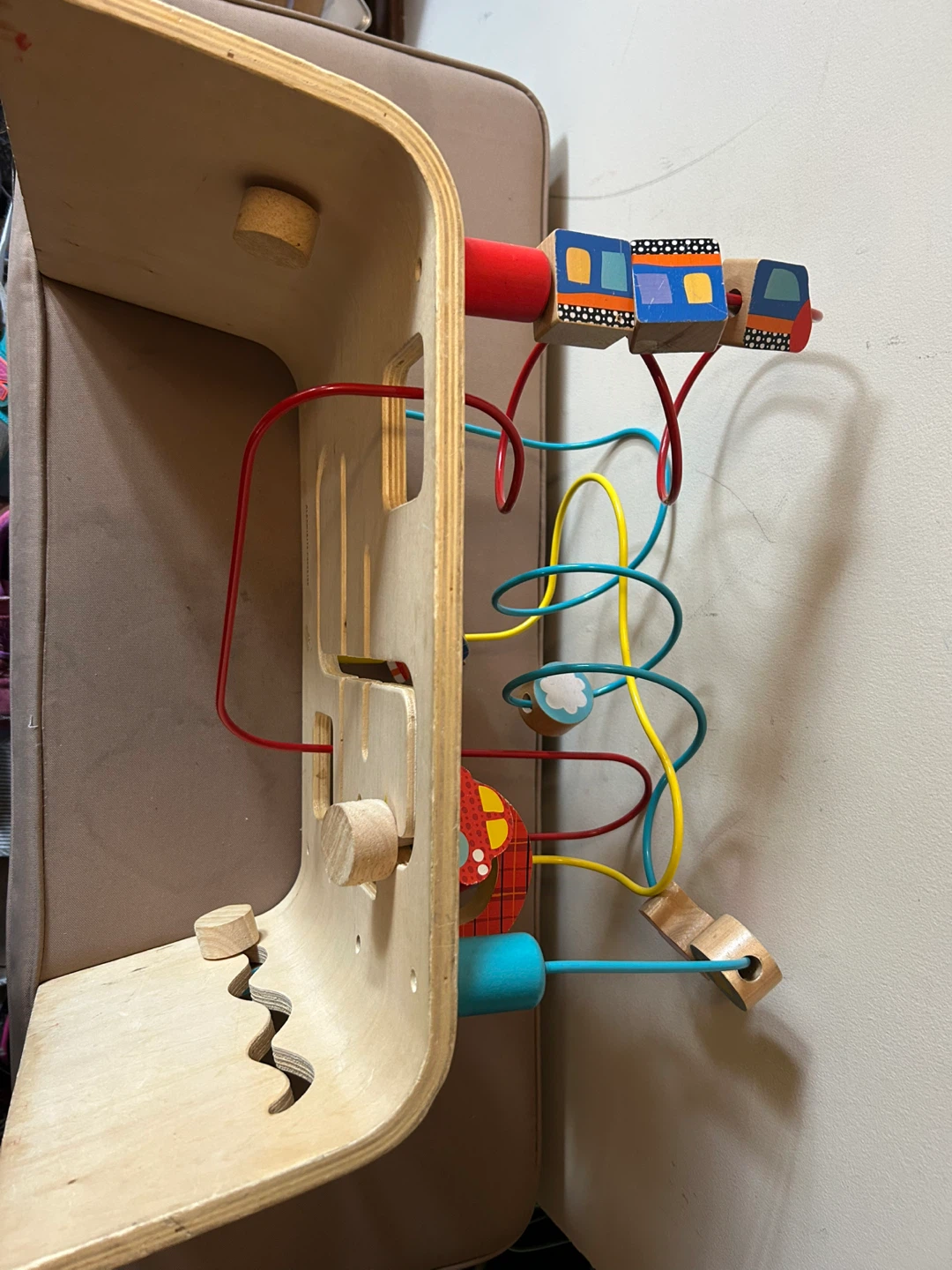 Wooden Bead Maze Activity Center Toy - photo 3