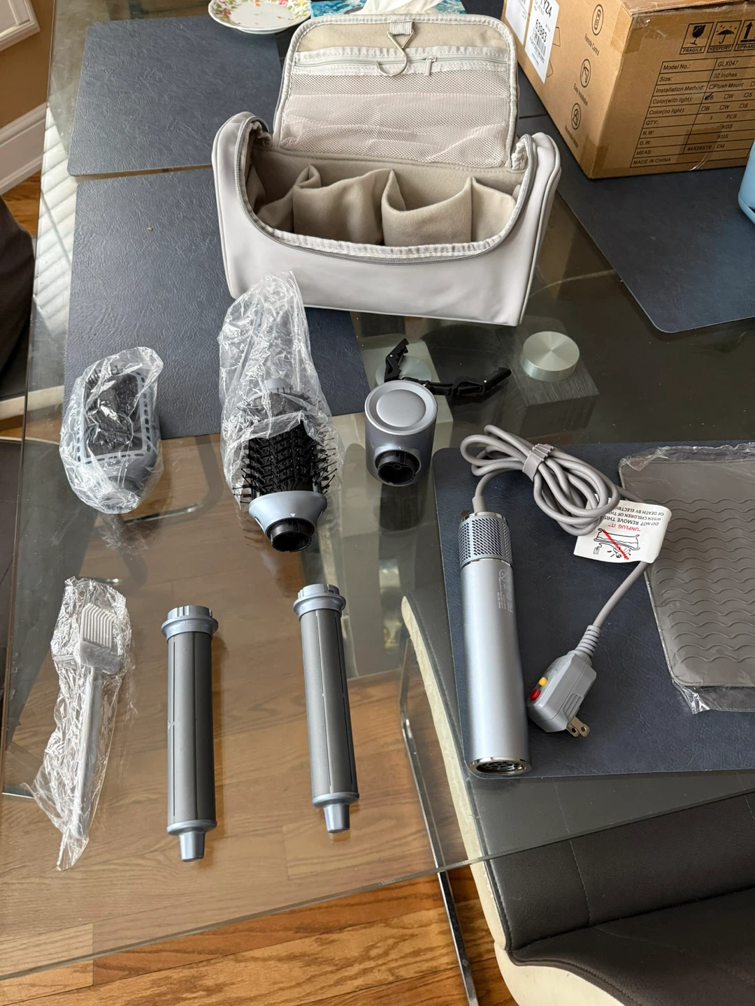 Hair Dryer Styling Wand Set with Accessories - photo 4