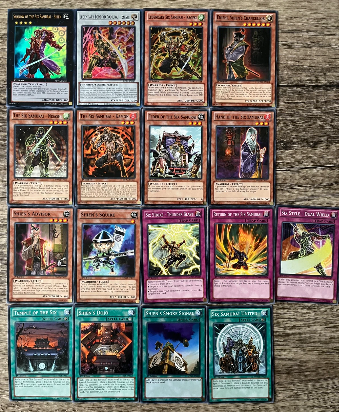 Yugioh - HERO, Six Samurai, Crystal Beast, Glad Beast Cards - photo 3