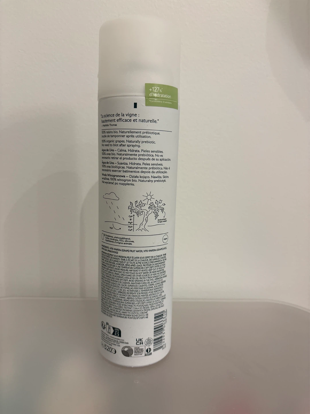 Caudalie Grape Water Mist 300mL - photo 2