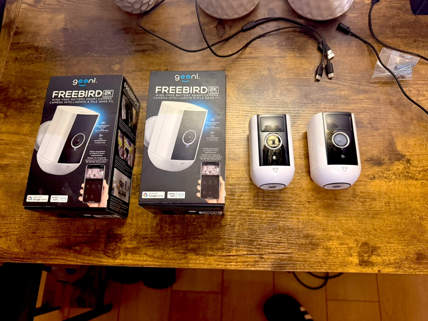 Geeni Freebird 2K Wire-Free Battery Smart Camera