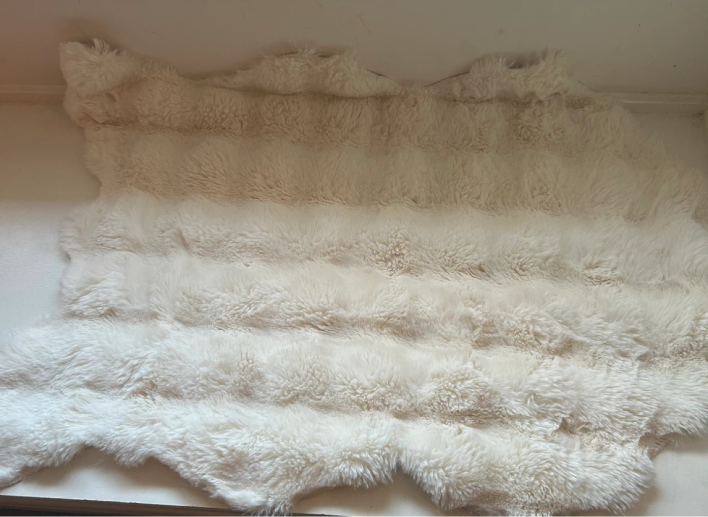Faux Fur Rug - Beige & light brown - photo 2
