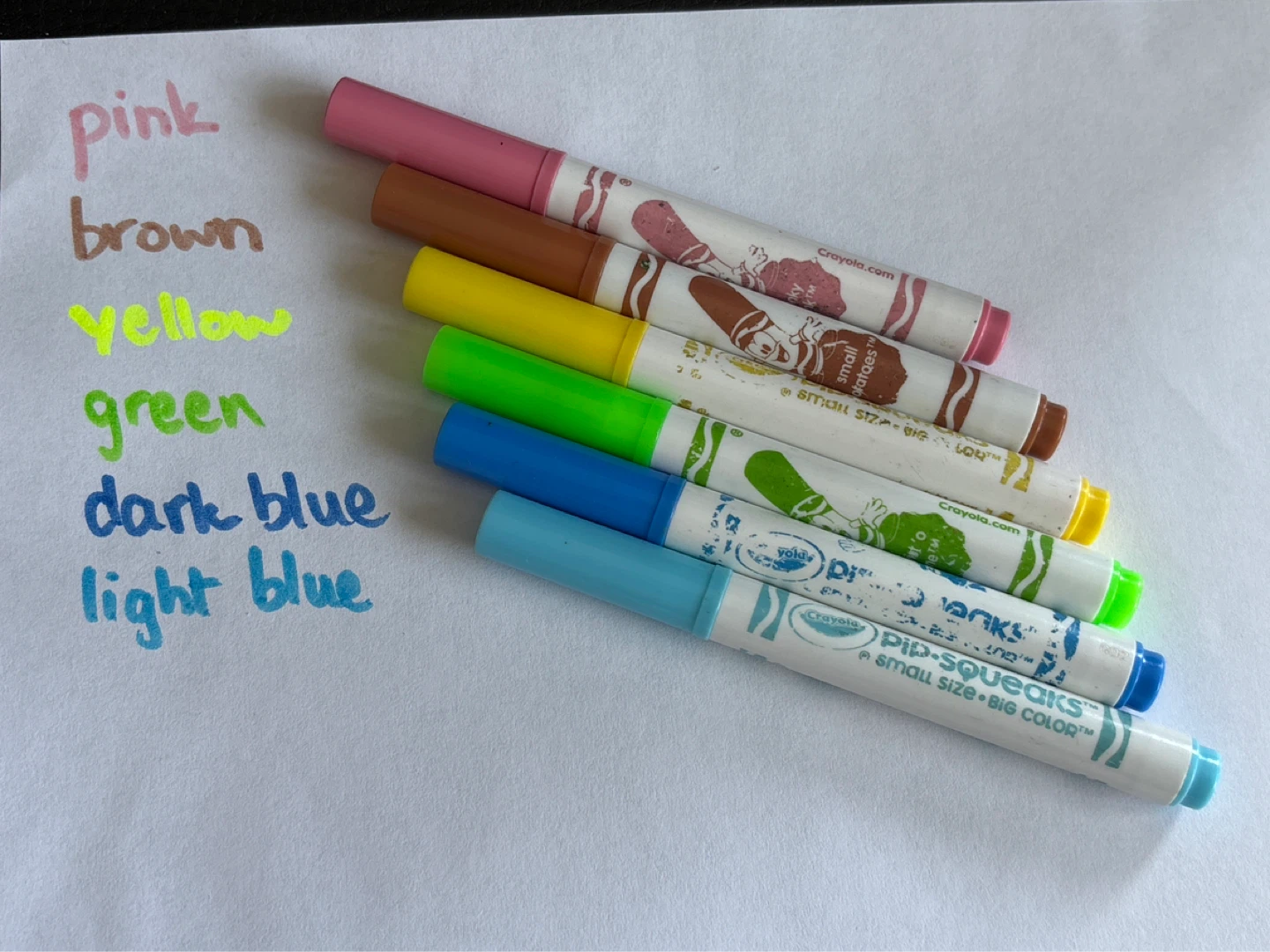 Crayola Pip-Squeaks Washable Markers