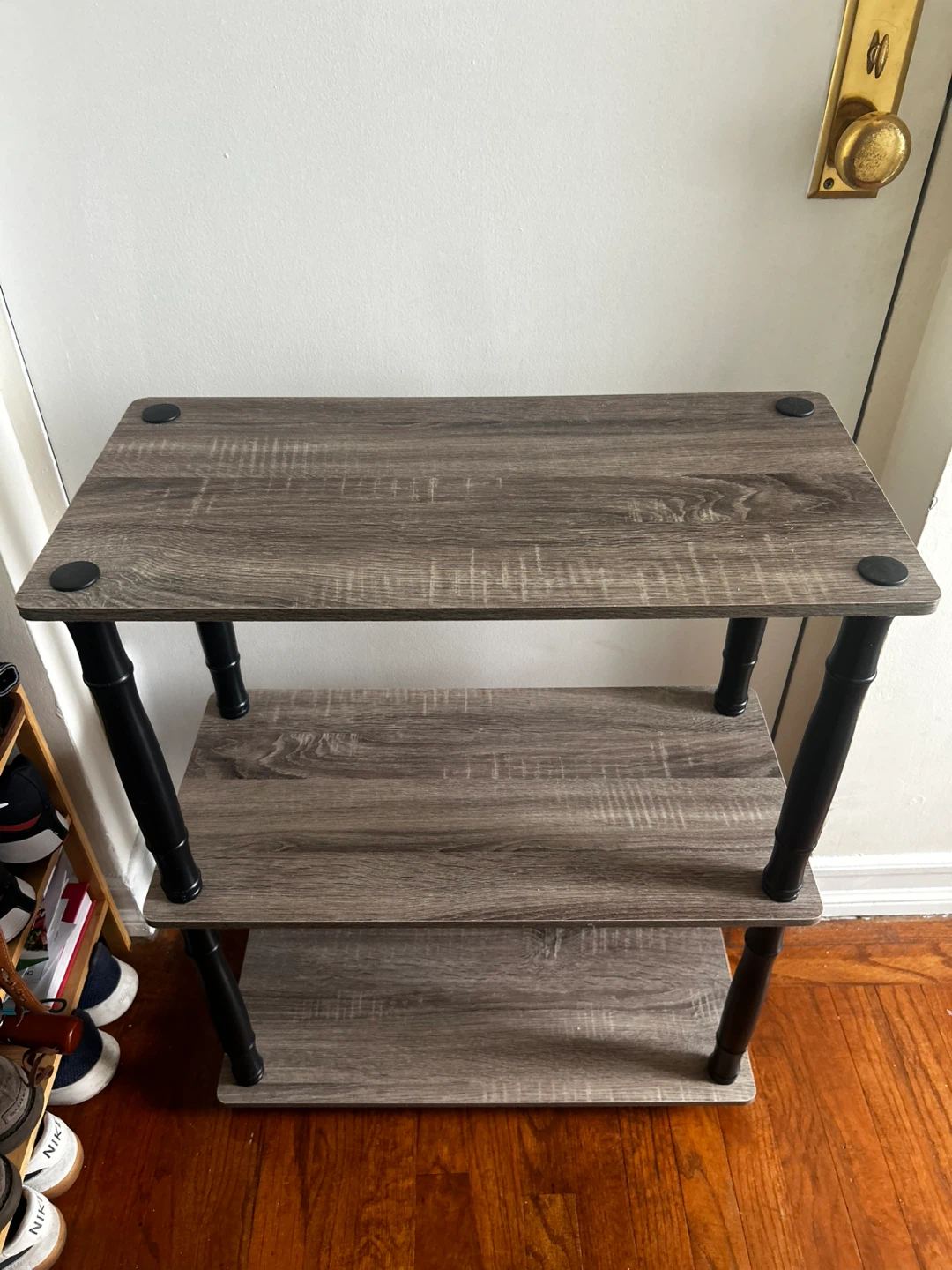 3-Tier Wood Shelf Unit (MOVE OUT SALE) - photo 2