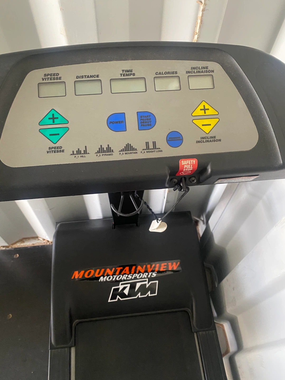 Free delivery Mountainview Motorsports KTM Treadmill - photo 2