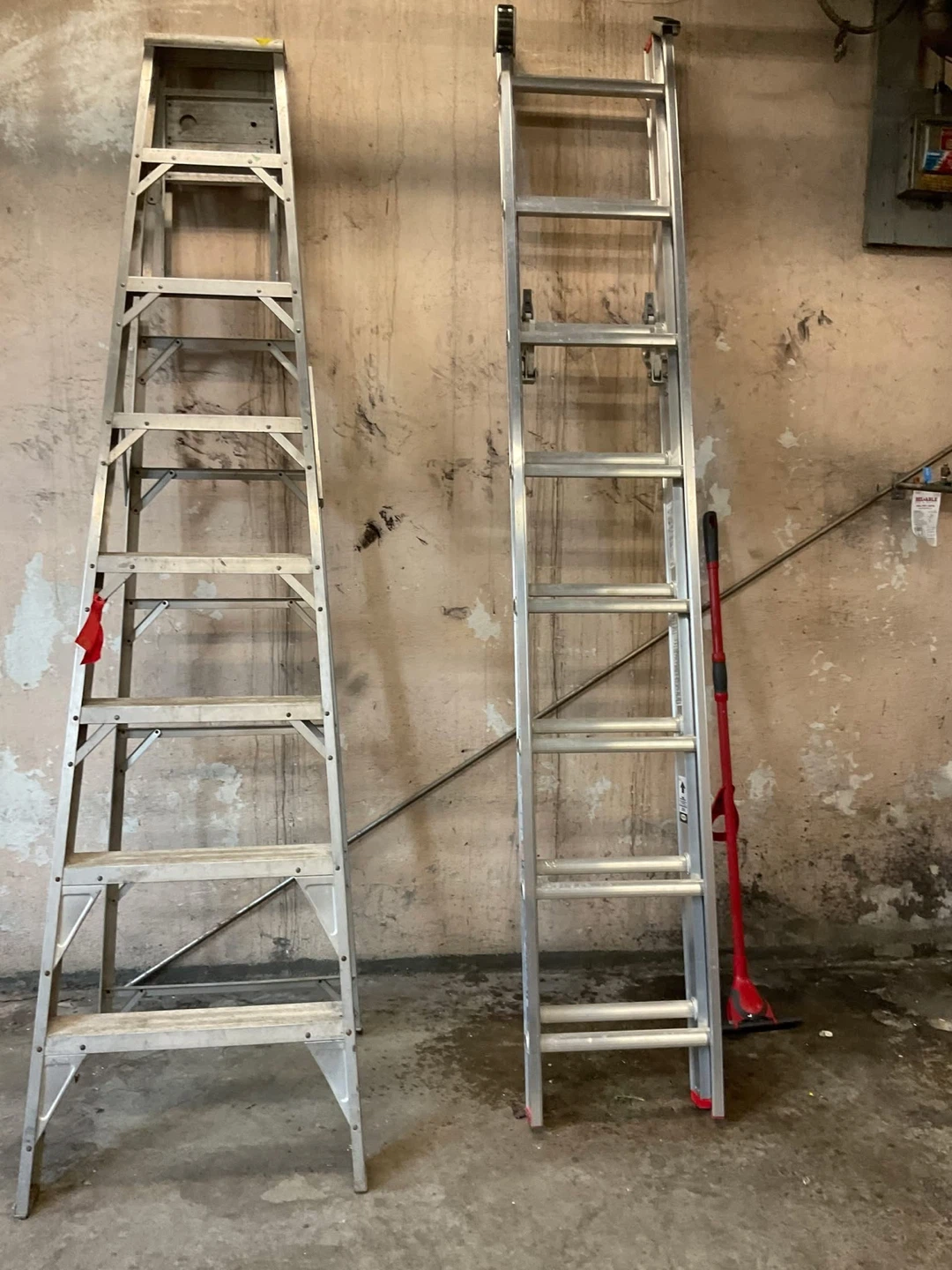 Two Aluminum Ladders