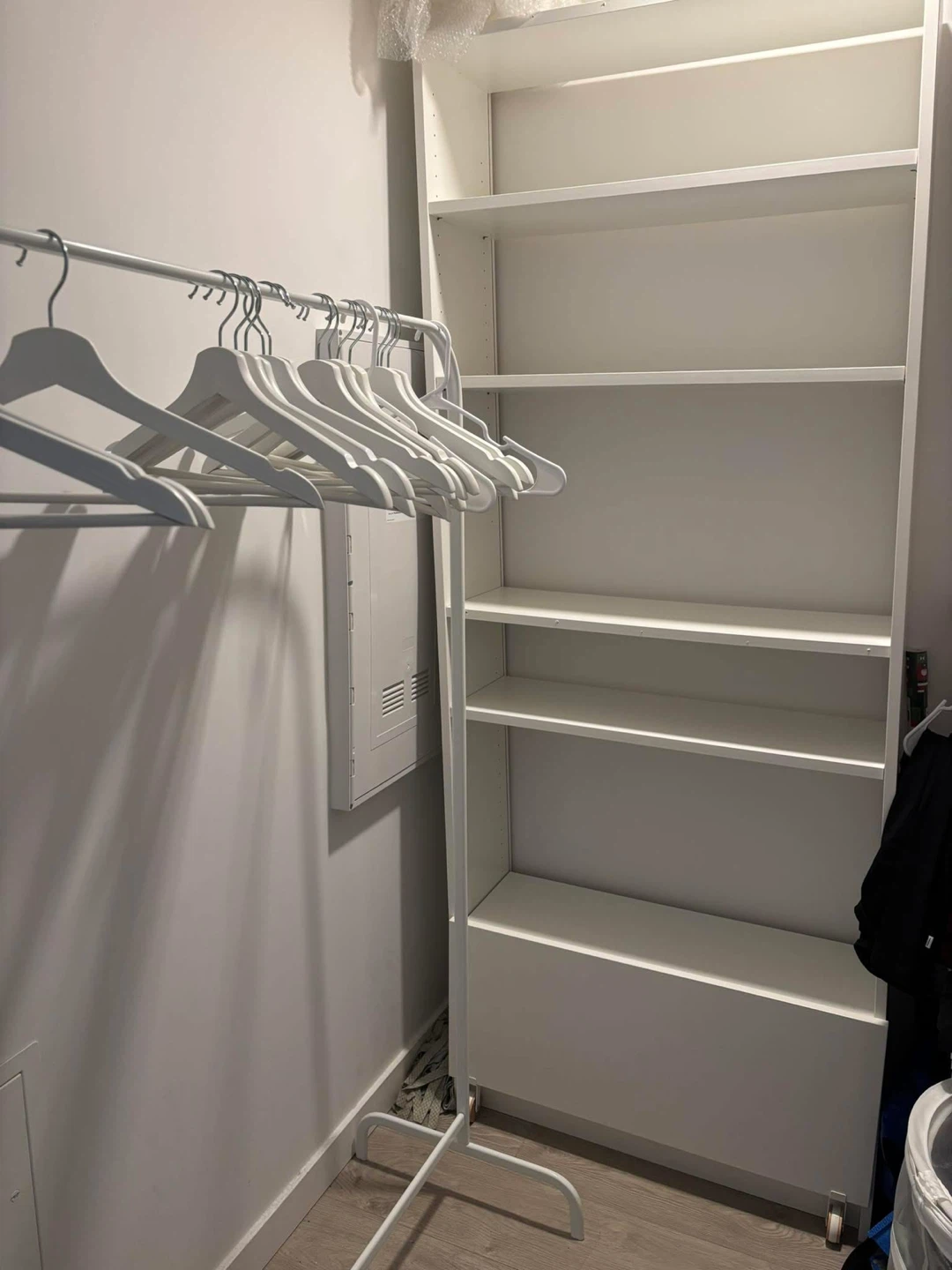 White Shelving Unit - photo 2