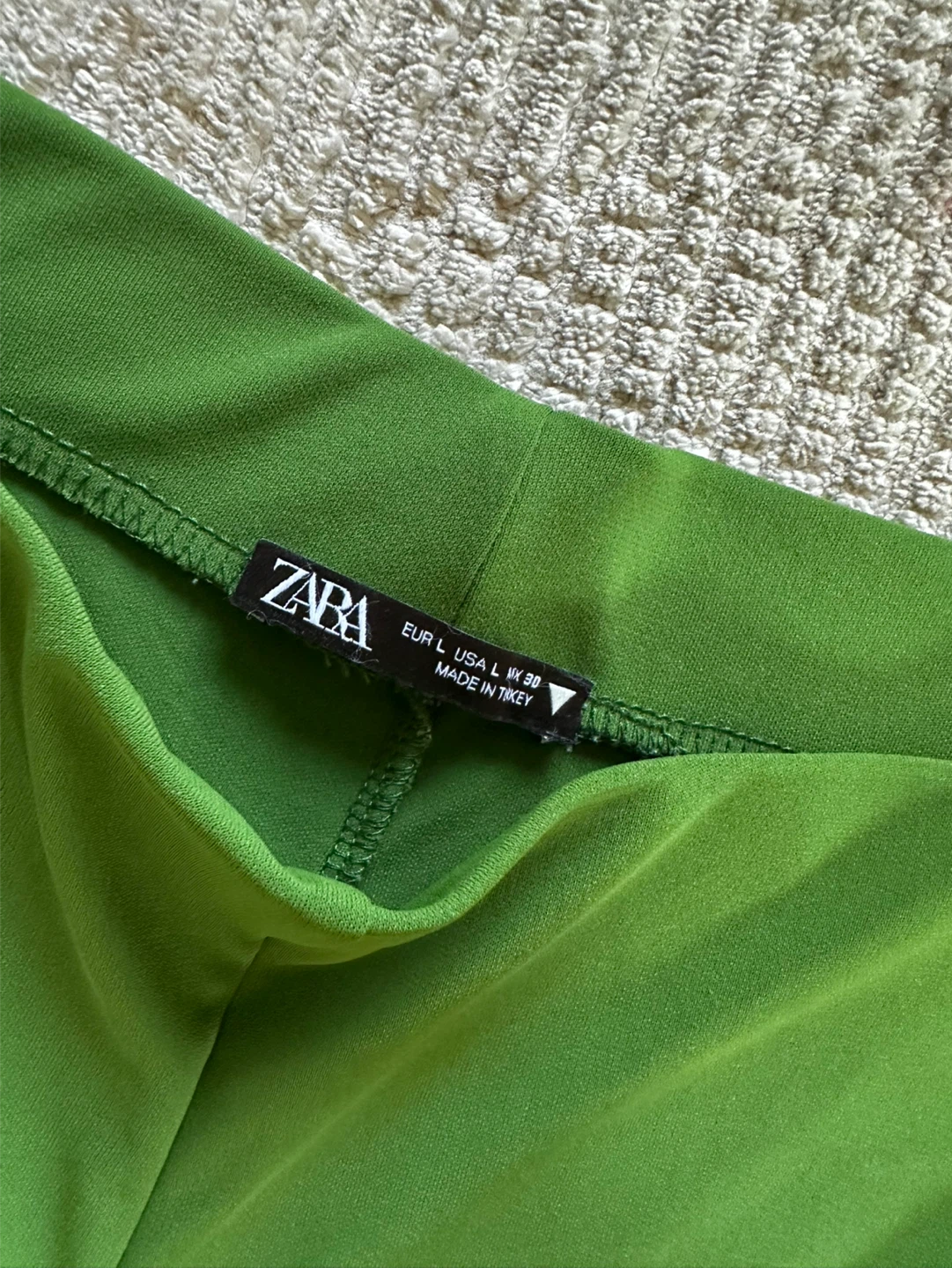 ZARA Green Flared Pants - photo 2