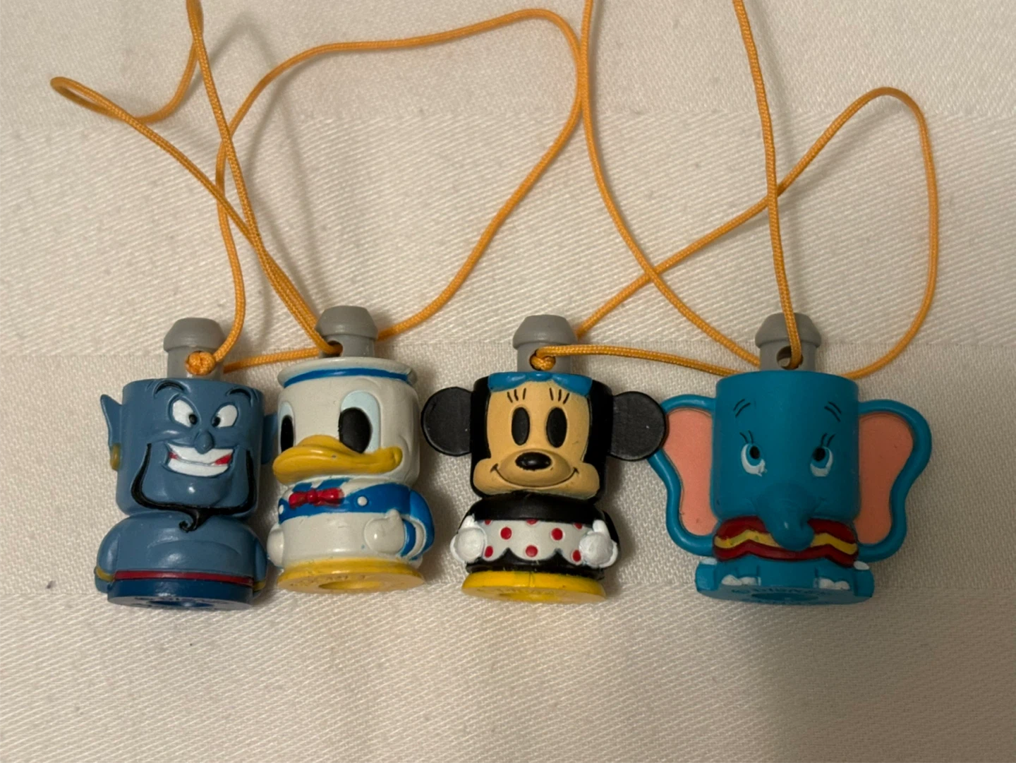 Disney Character Mini Figures with Lanyards