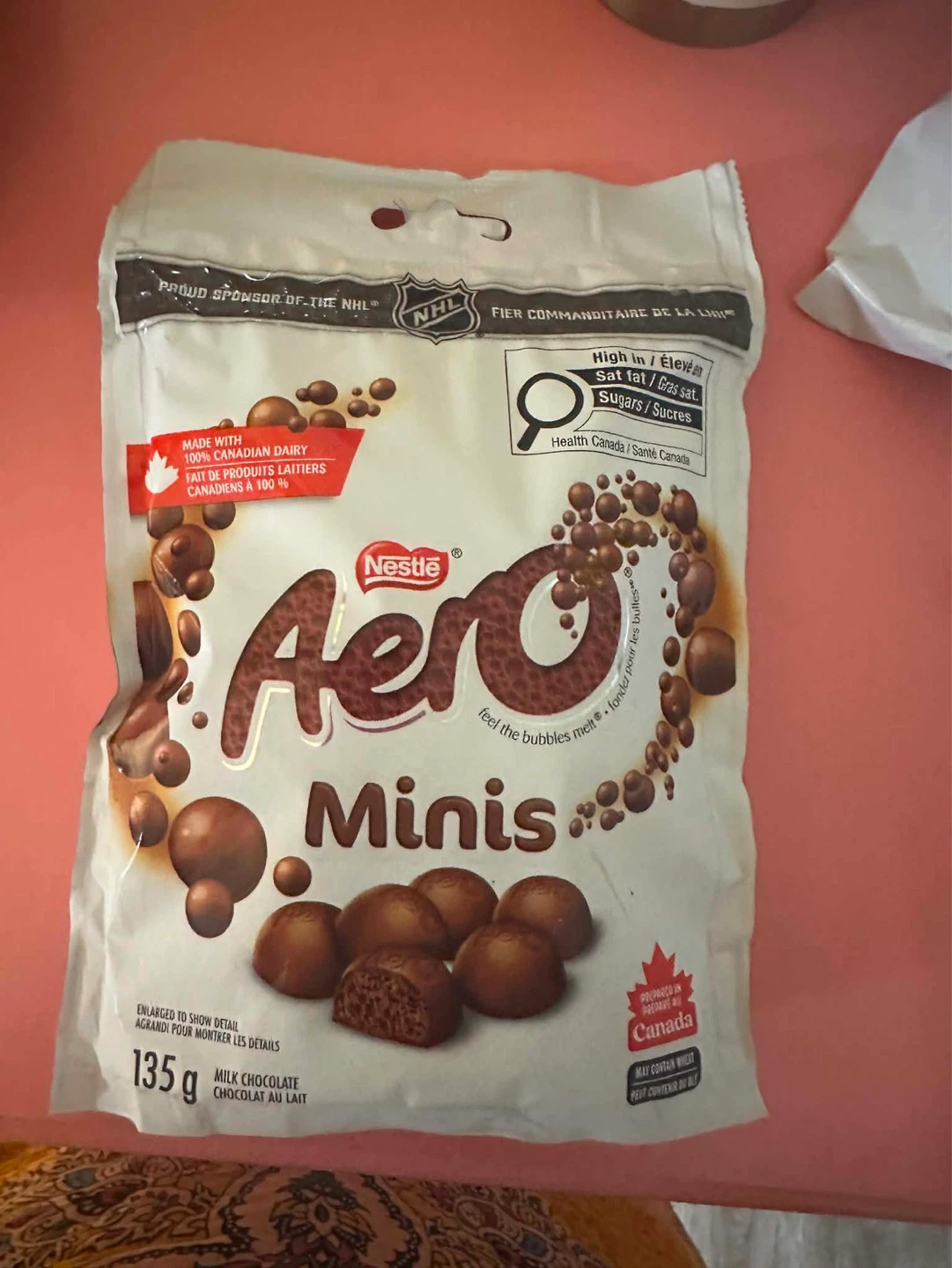 Nestle Aero Minis Milk Chocolate 135g