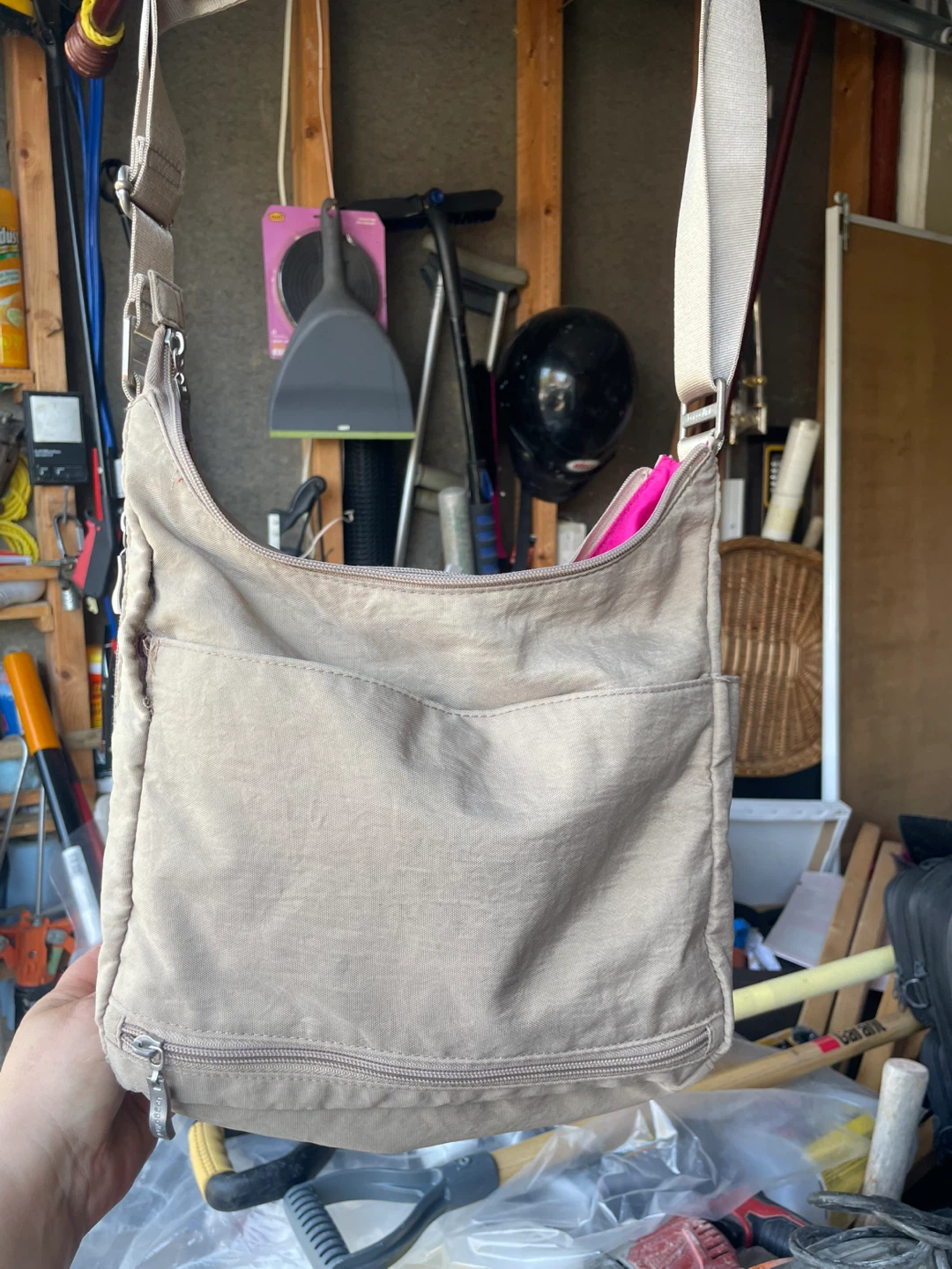 Bagallini Tan Crossbody Bag - photo 4
