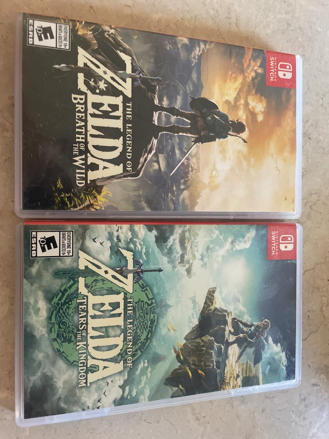 Tears of the kingdom and breath of the wild game cases