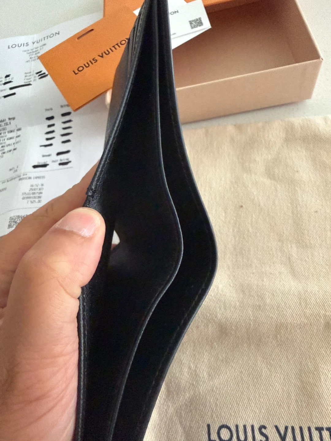 Authentic Louis Vuitton Multiple Wallet Monogram Eclipse - photo 2