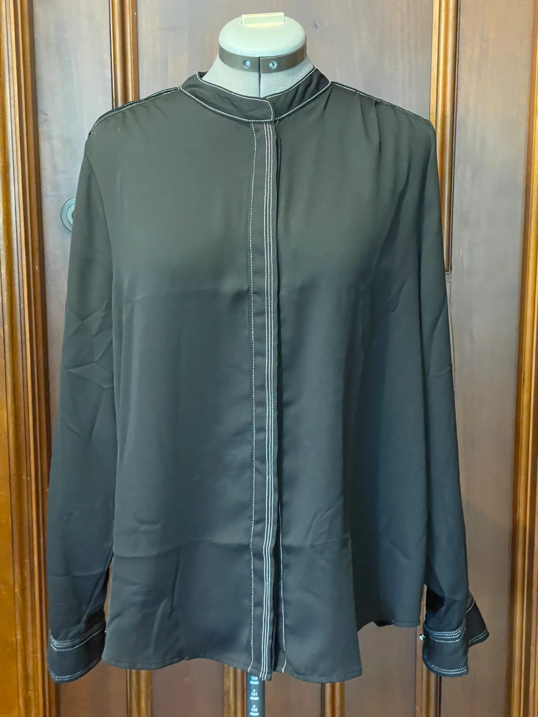 Mango Suit Women's Black Blouse - Size L