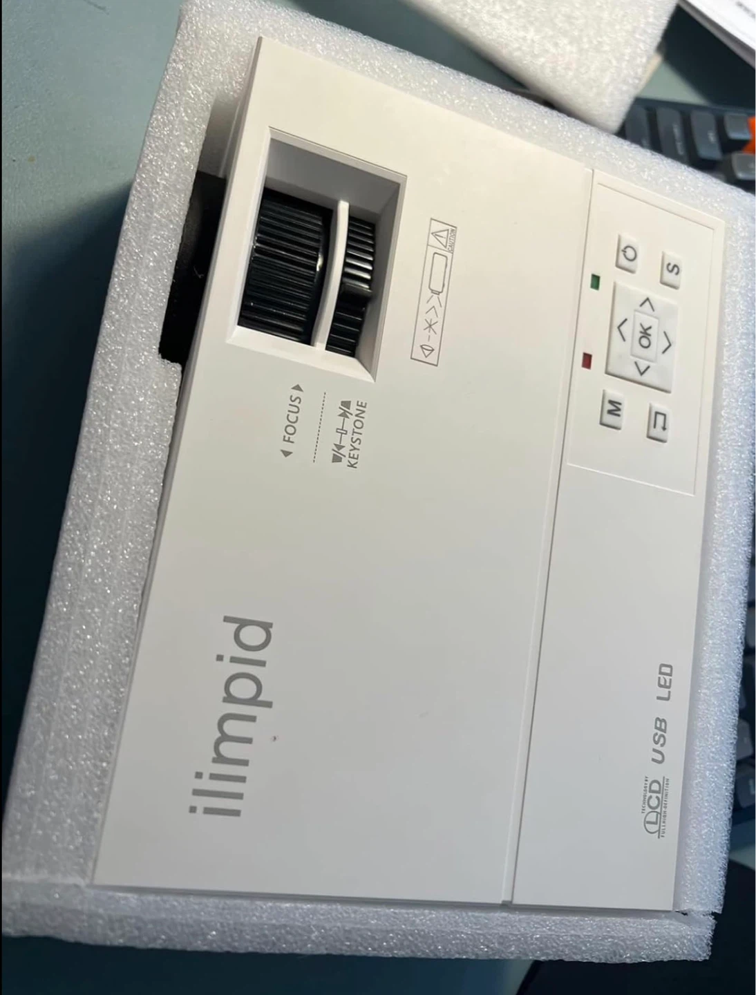 Portable Mini Projector - HD 1080P - Brand new - photo 3