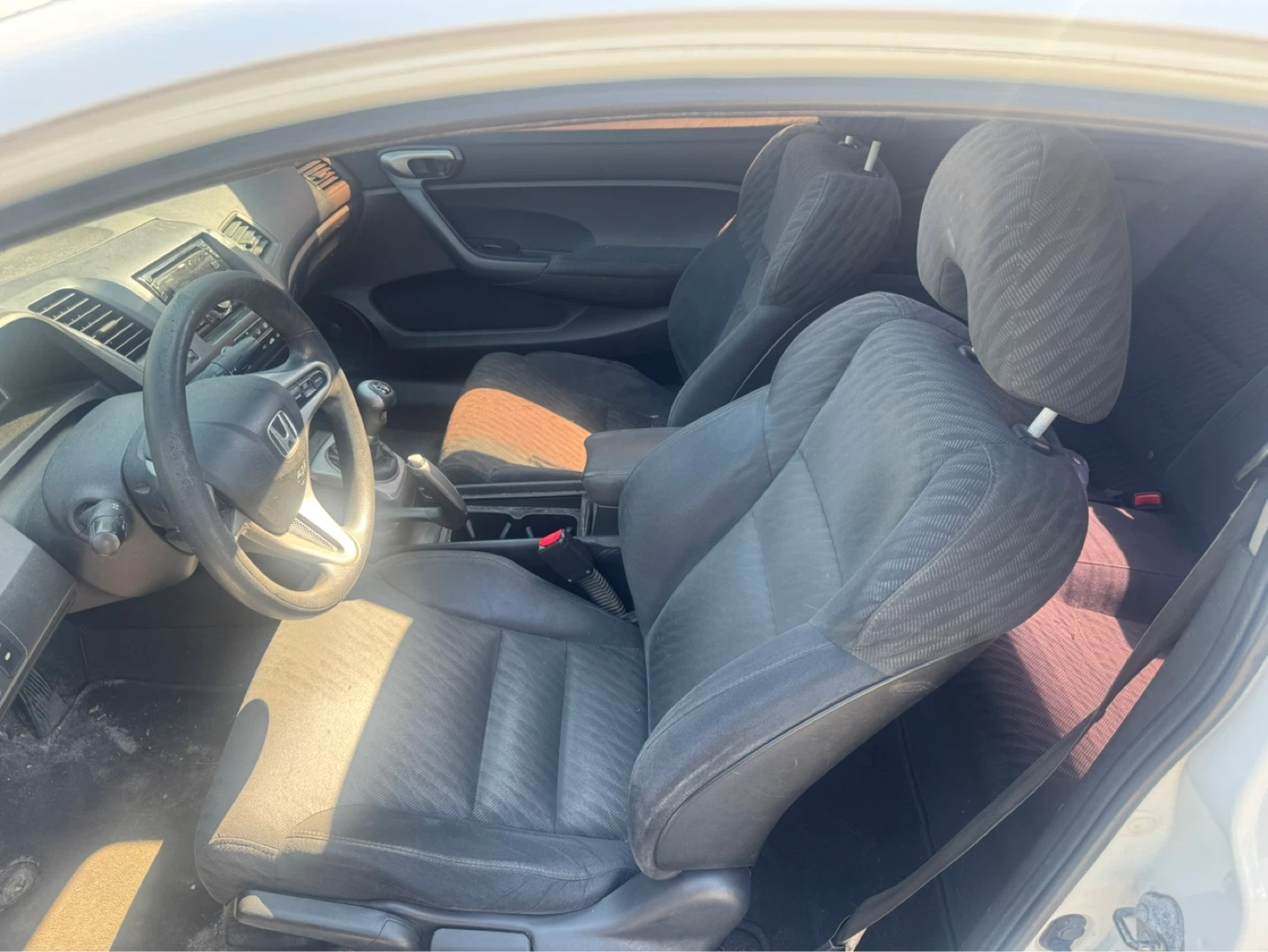 White 2009 Honda Civic Coupe ex - photo 5