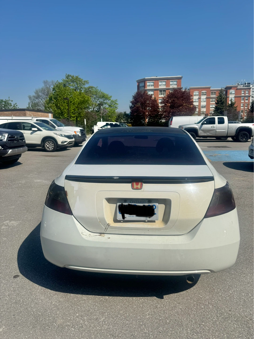 White 2009 Honda Civic Coupe ex - photo 3