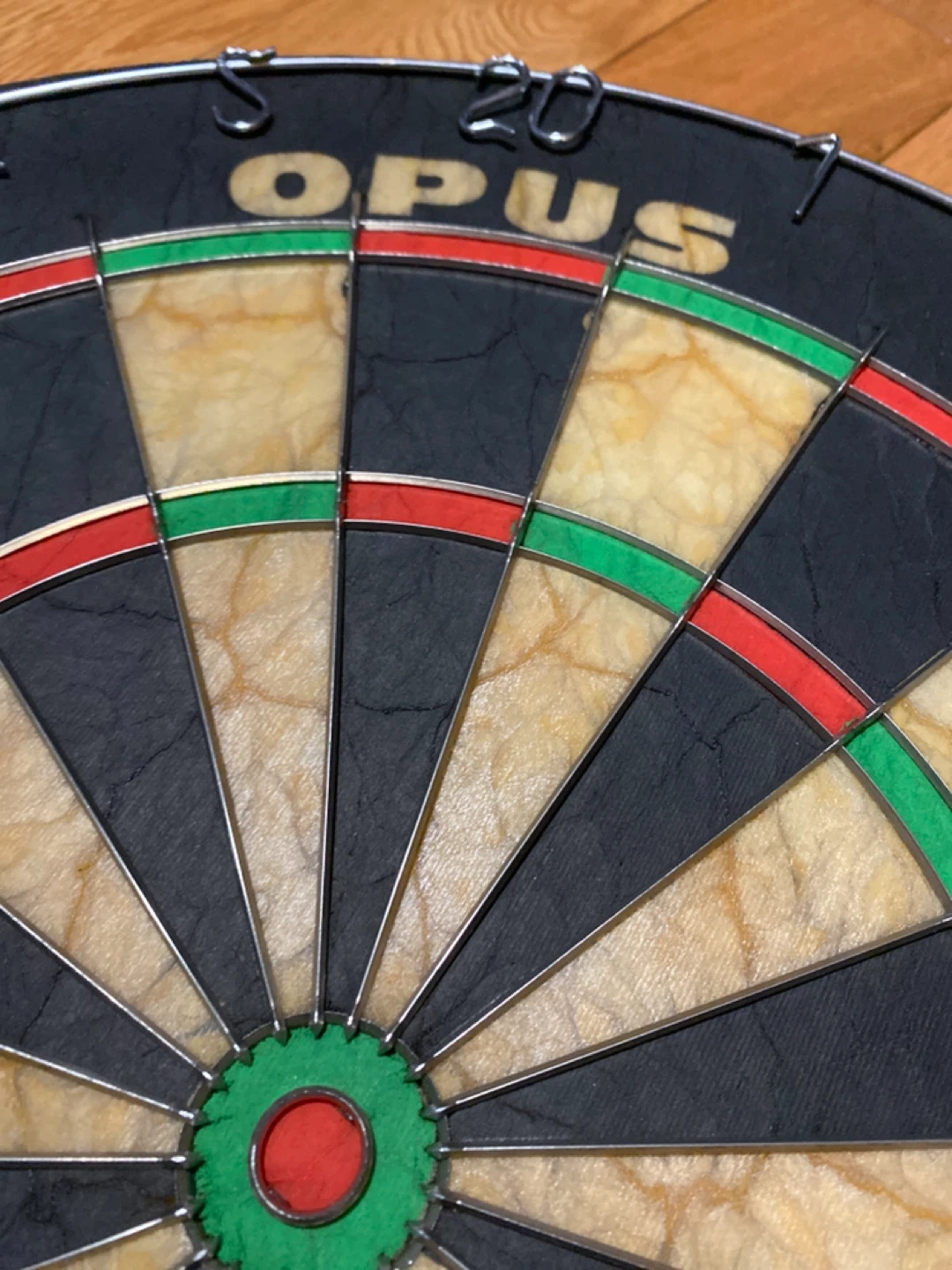 Vintage 1980 Championship Dartboard Marble OPUS - photo 4