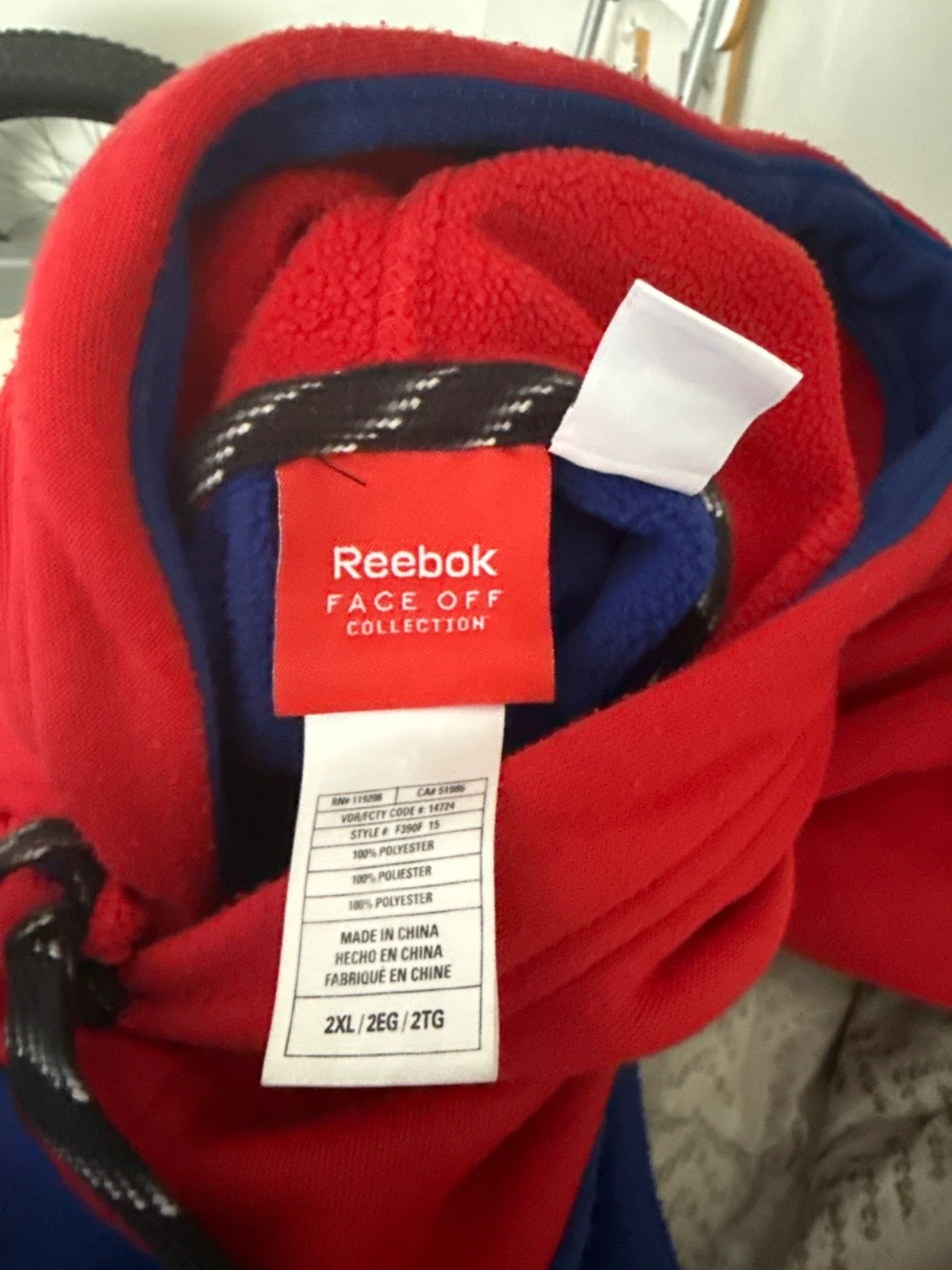 Reebok Montreal Canadiens "Face Off Collection" Hoodie - photo 2