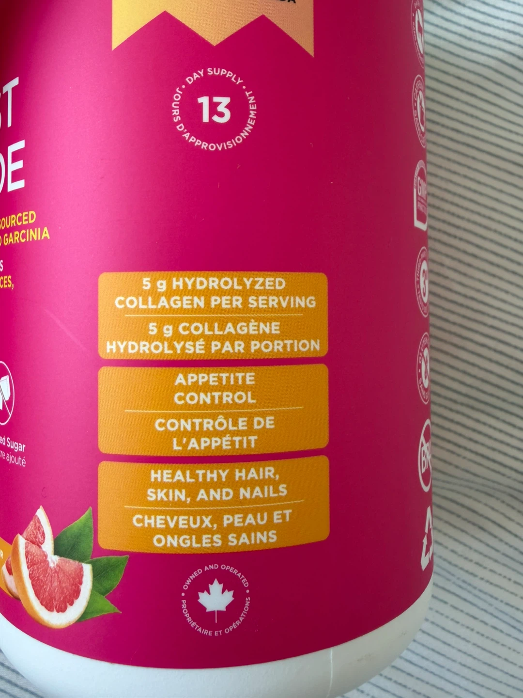 Organika MetaBoost Powder - Tangy Grapefruit - photo 2