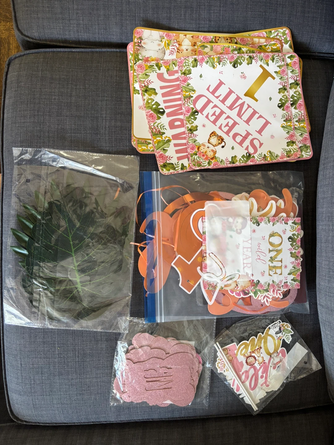 Wild One Birthday Party Decorations Set