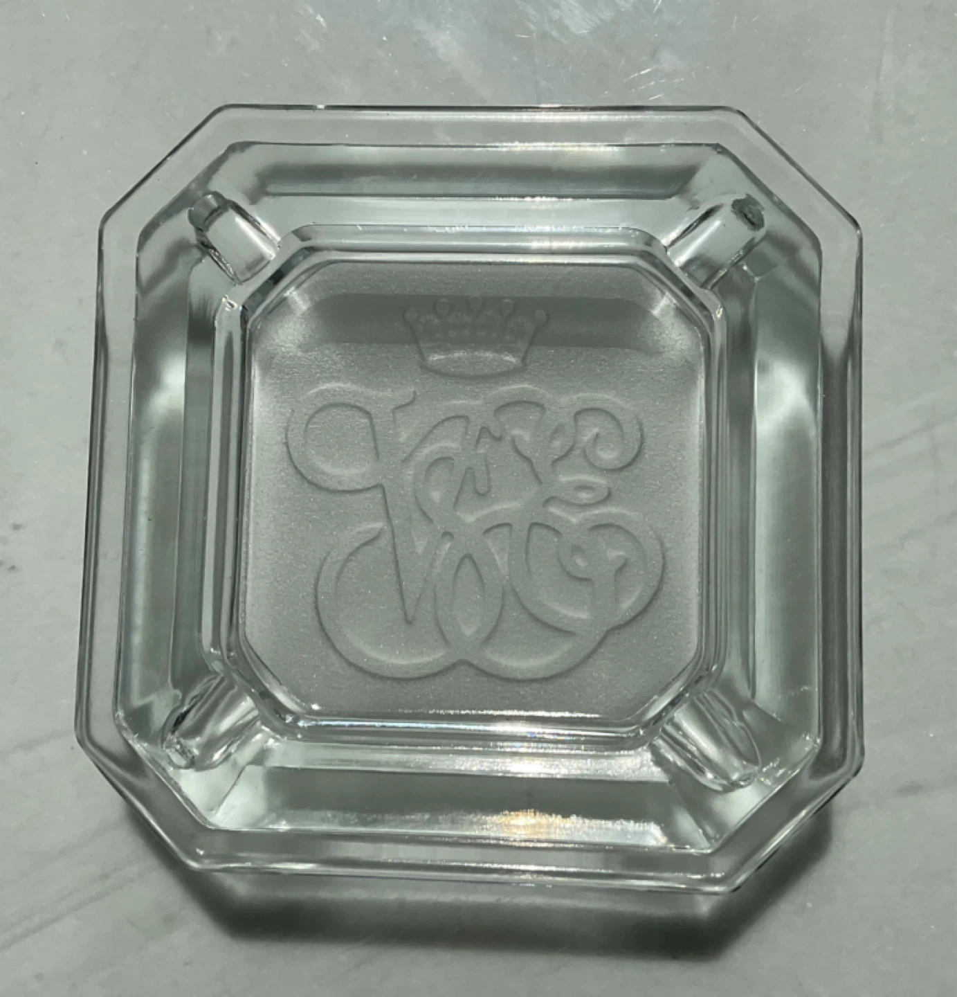 Orient Express Venice Simplon -Clear Glass Ashtray