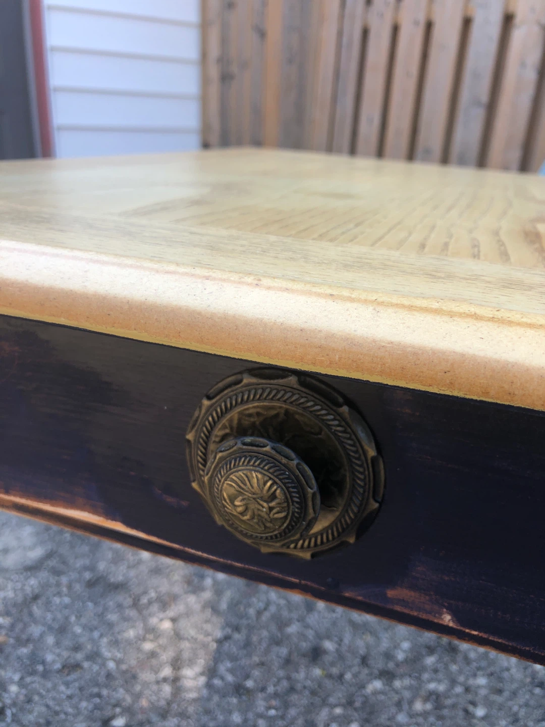 Vintage side/end table - photo 2