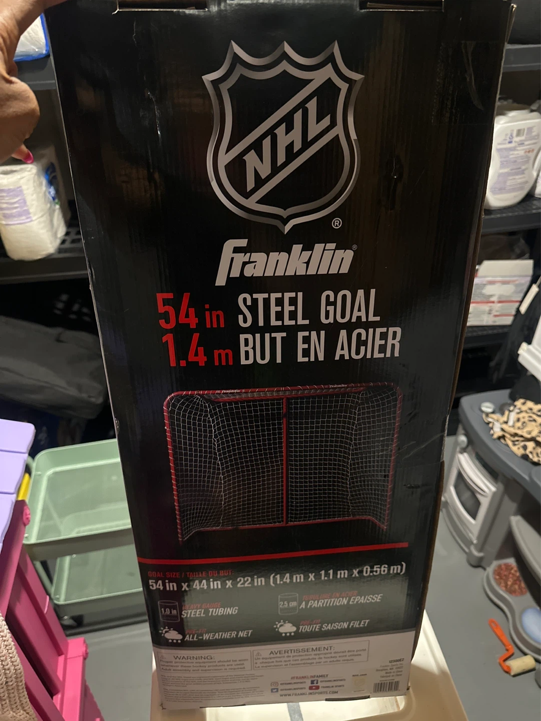 Franklin 54" Steel Hockey Goal - photo 2
