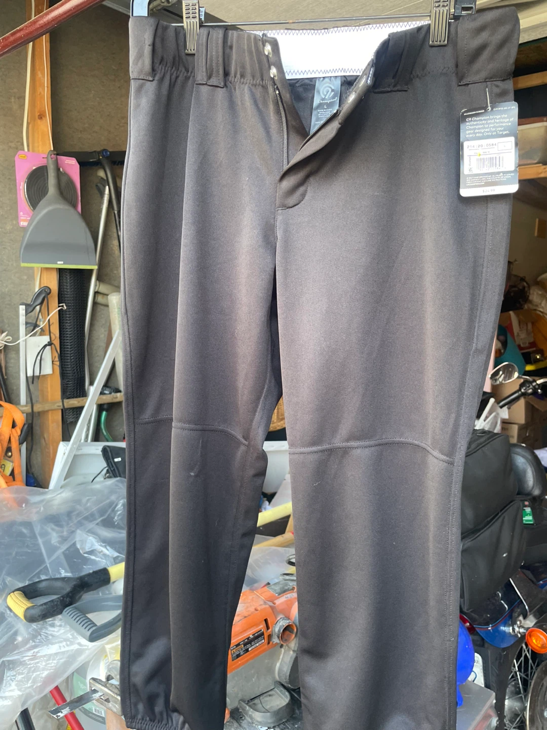 Champion C9 Women's Black Polyester Athletic Pants Size L