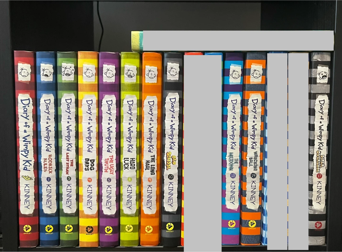Wimpy Kid books (11)