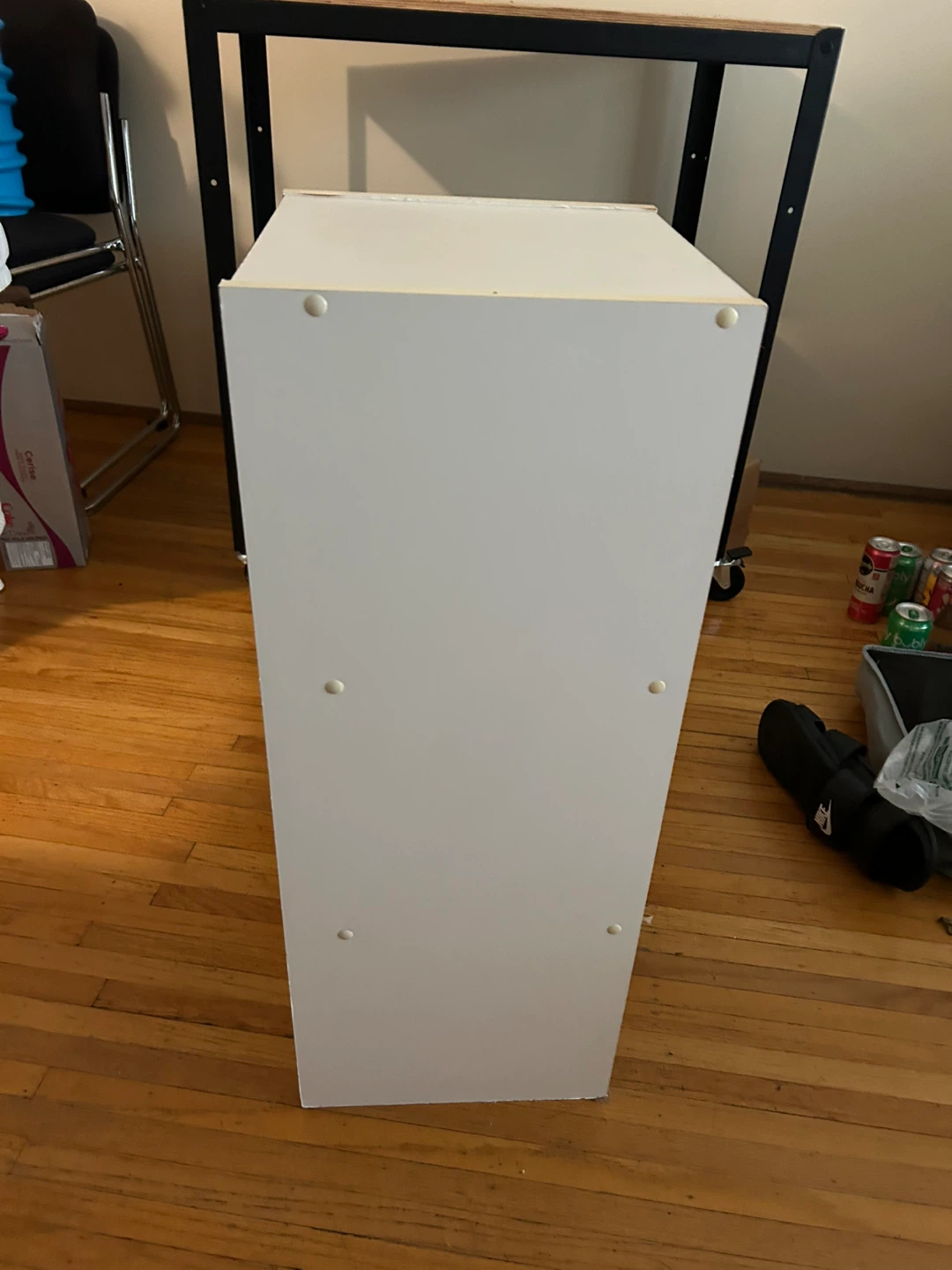 White 3-Shelf Storage Unit