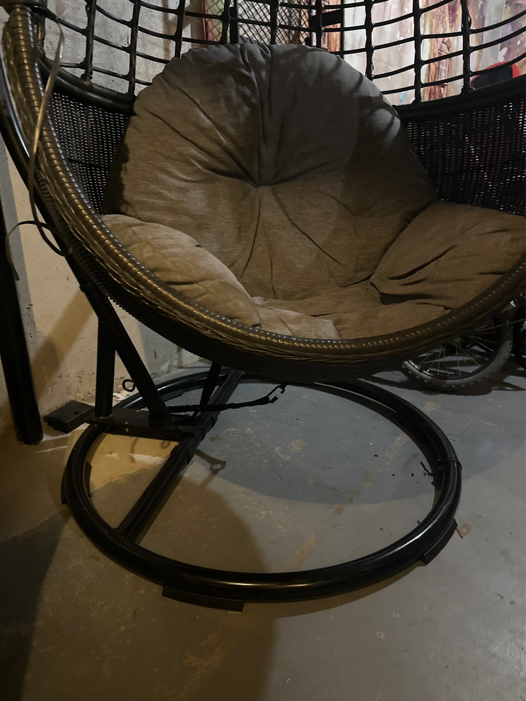 Hanging Egg Hammock Chair with Cushion - photo 4