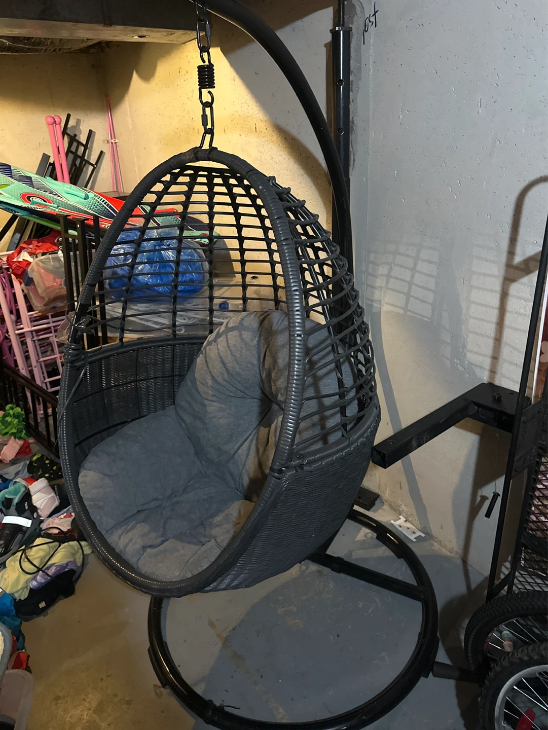 Hanging Egg Hammock Chair with Cushion