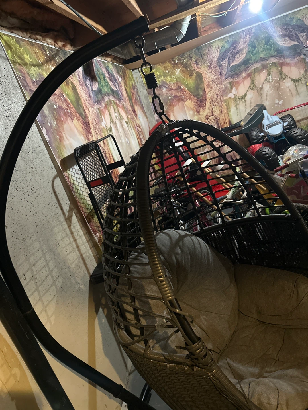Hanging Egg Hammock Chair with Cushion - photo 5
