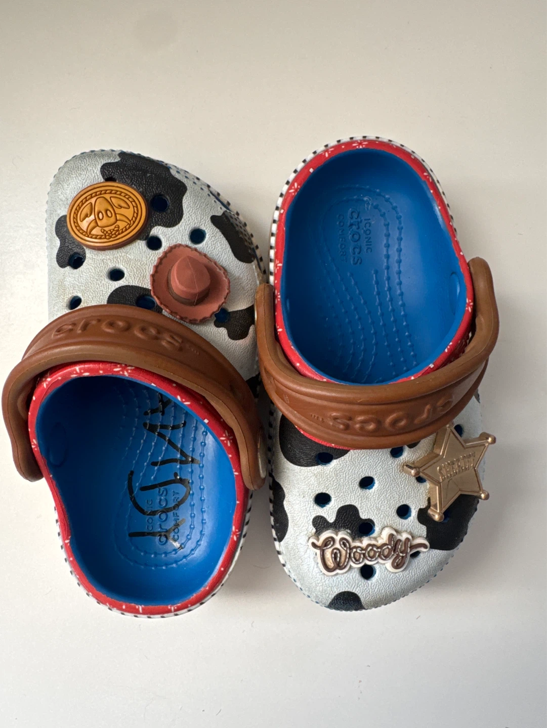 Crocs Toy Story Woody Toddler Clogs Size 6 - photo 5