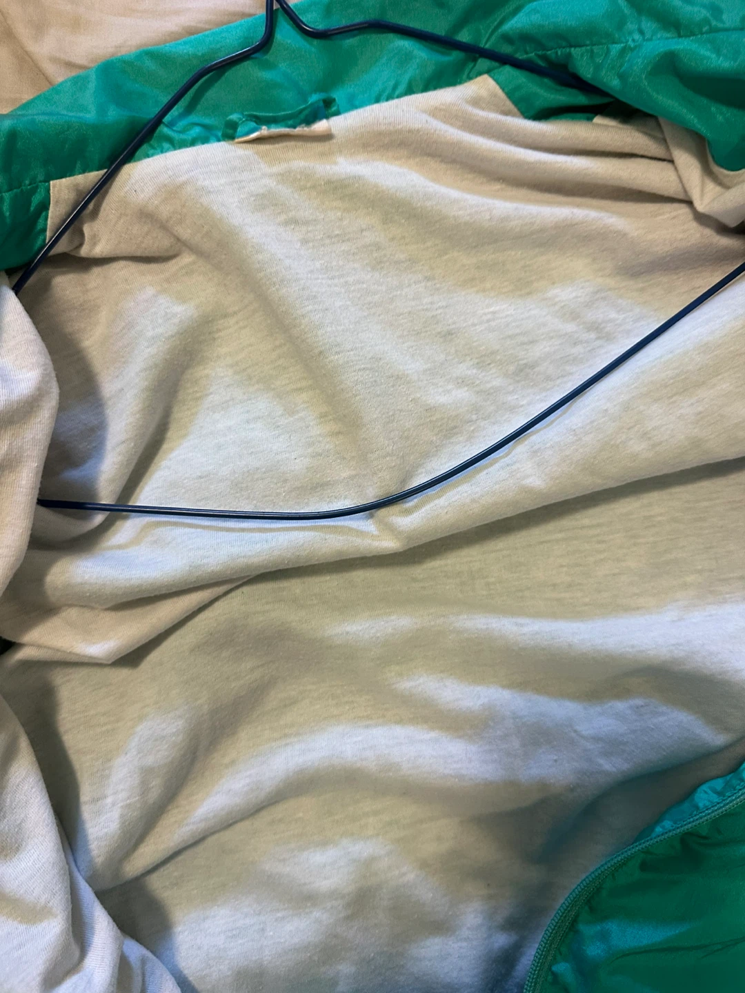 Vintage Puma Windbreaker Jacket Teal Blue (Ad Up = Available) - photo 5