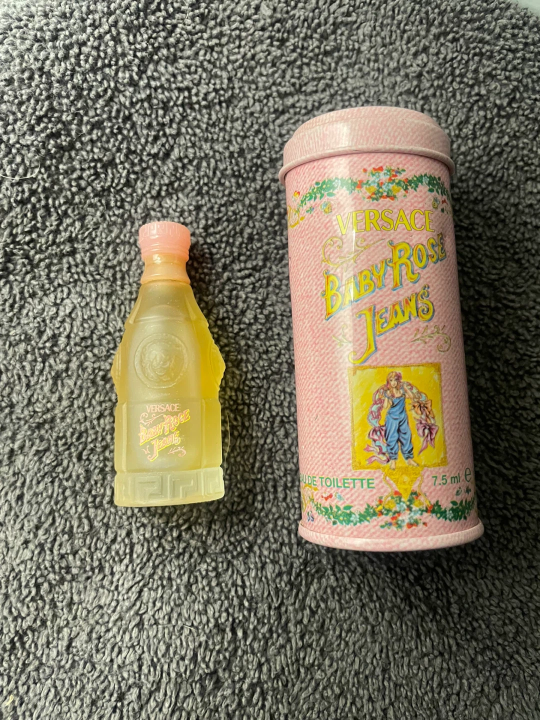 Vintage Rare Versace Baby Rose Jeans  7.5 ml - photo 3
