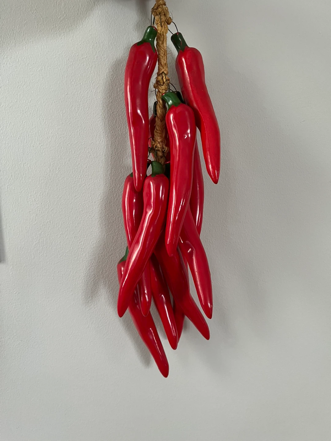 Decorative Red Chili Peppers String - photo 3
