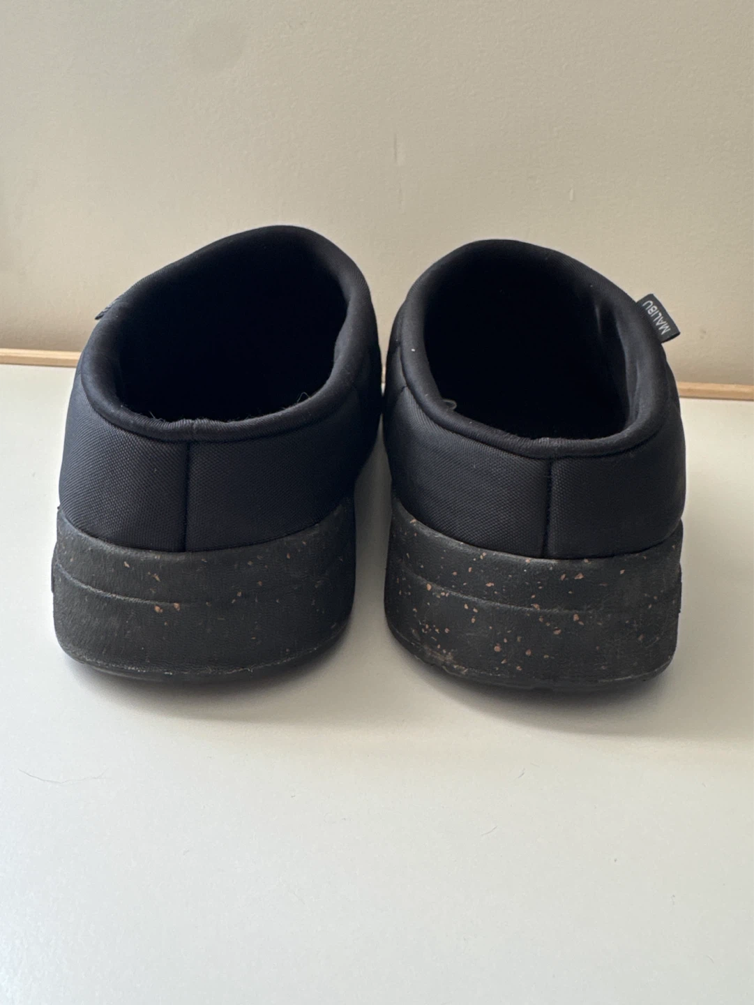 Malibu Black Quilted Outdoor Slippers - Size 10 - photo 4
