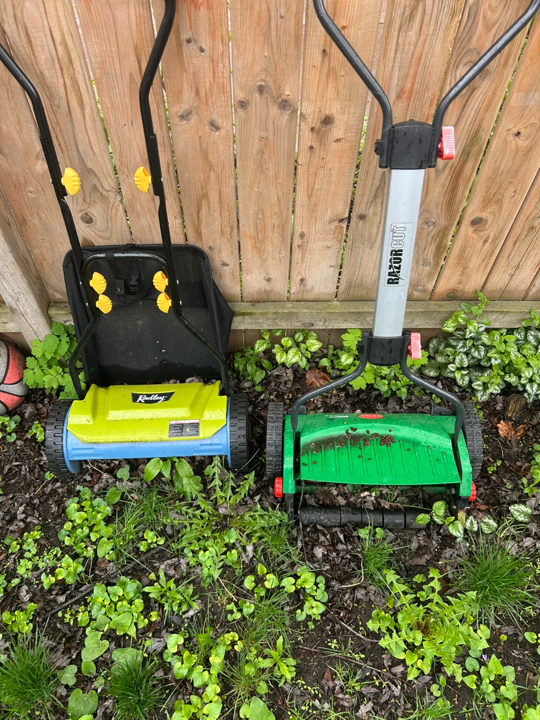 2 Reel Mowers - Scotts & RazorCut