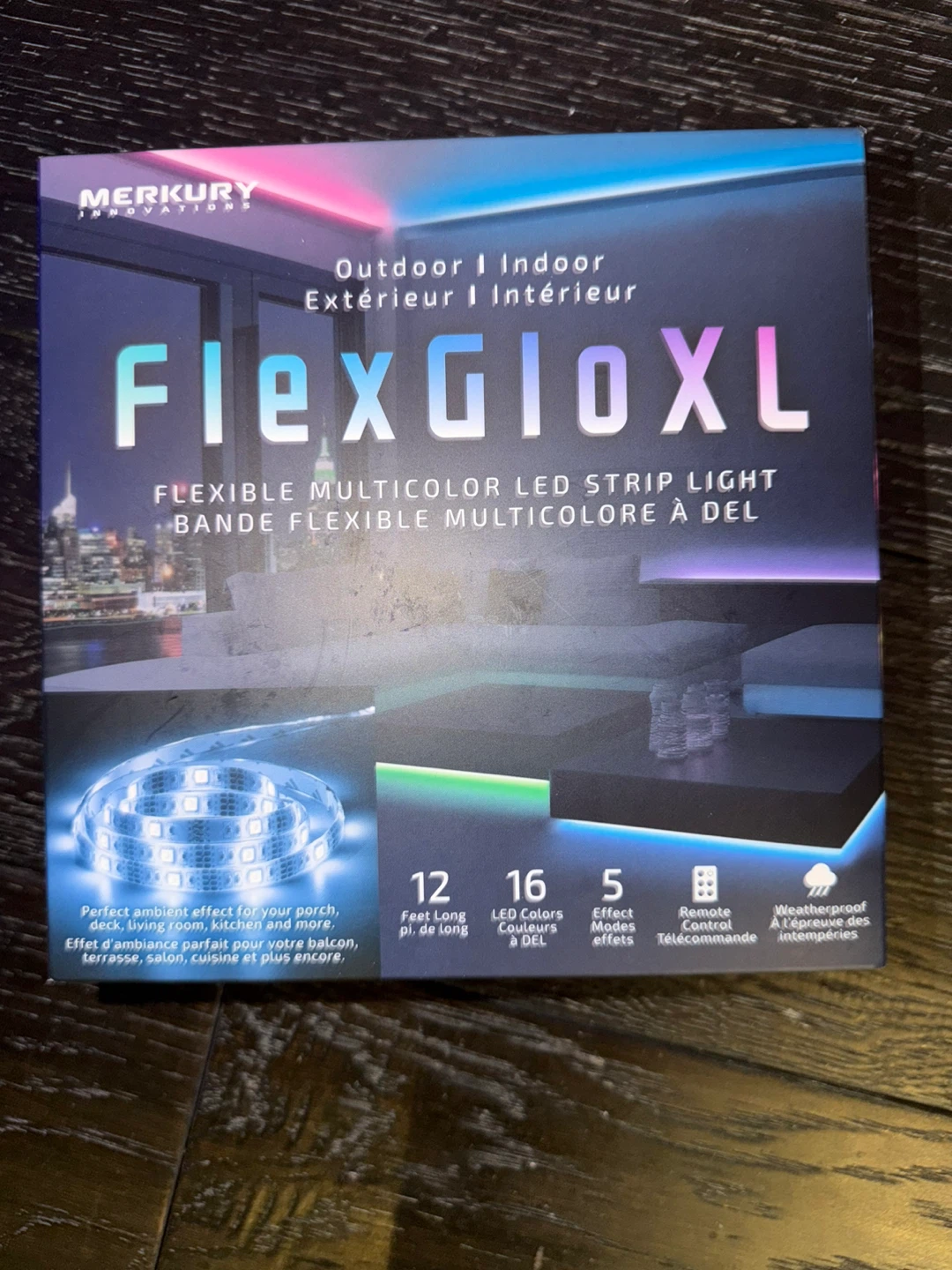 Merkury Innovations FlexGIO XL Flexible LED Strip Light - 12ft - photo 2