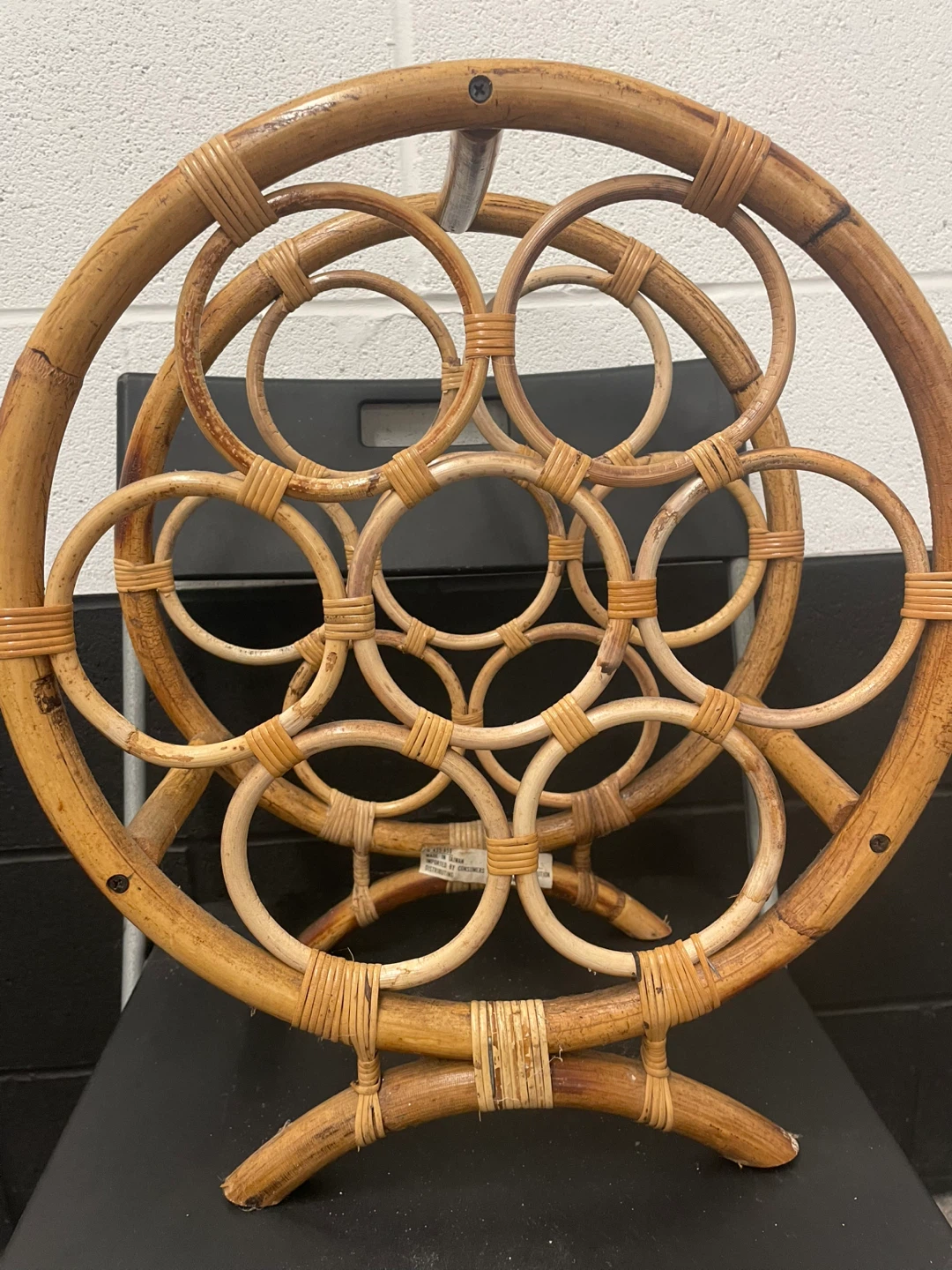 Rattan Wine Rack