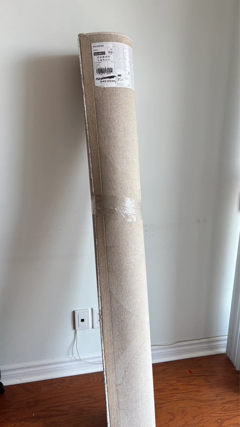 IKEA Light Grey Trellis Pattern Rug - photo 5
