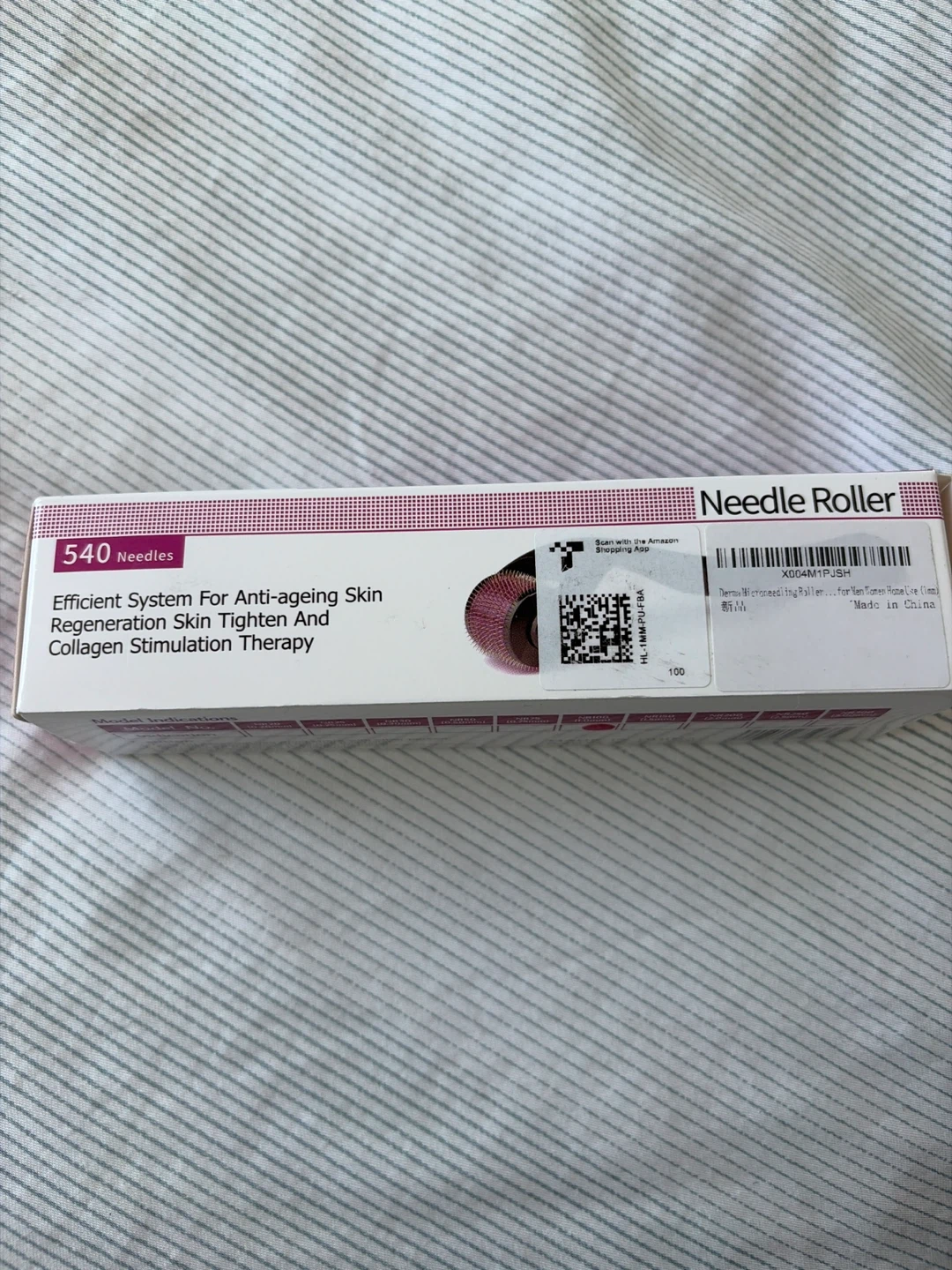 Derma microneedle roller for skin - photo 2