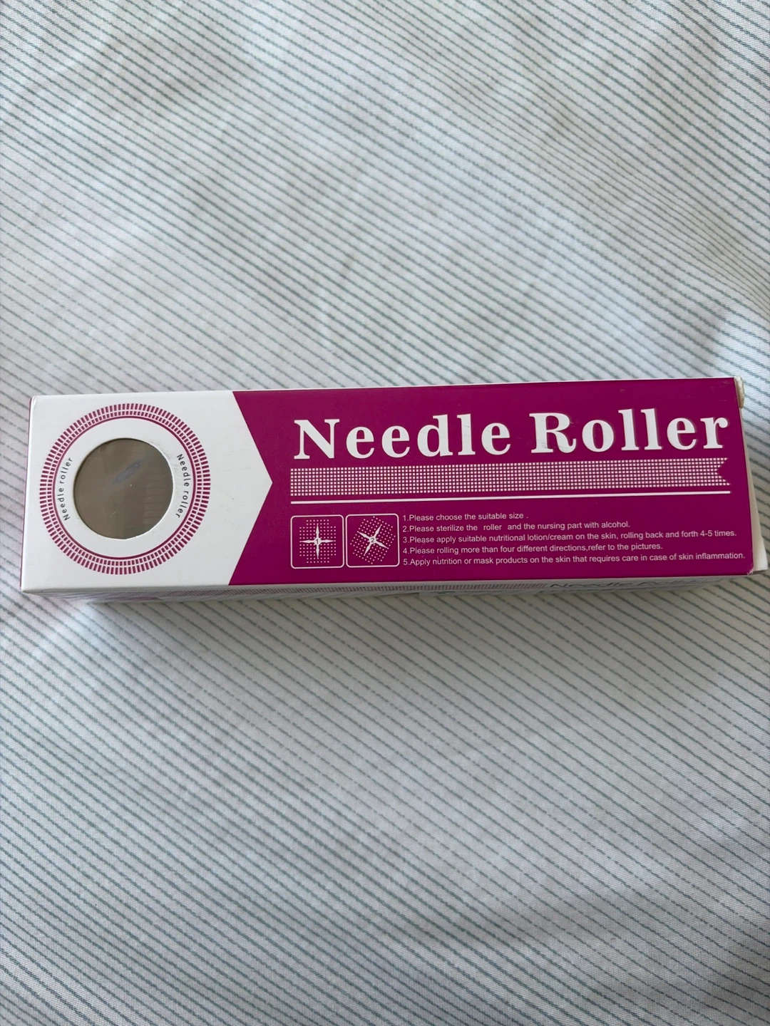 Derma microneedle roller for skin